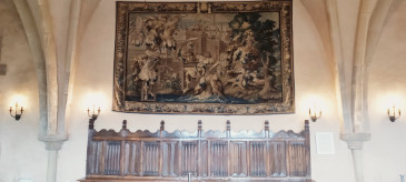 Kasteel isolatie met Gobelinstof