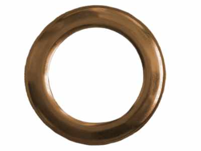 Gordijnen op maat, gouden ringen